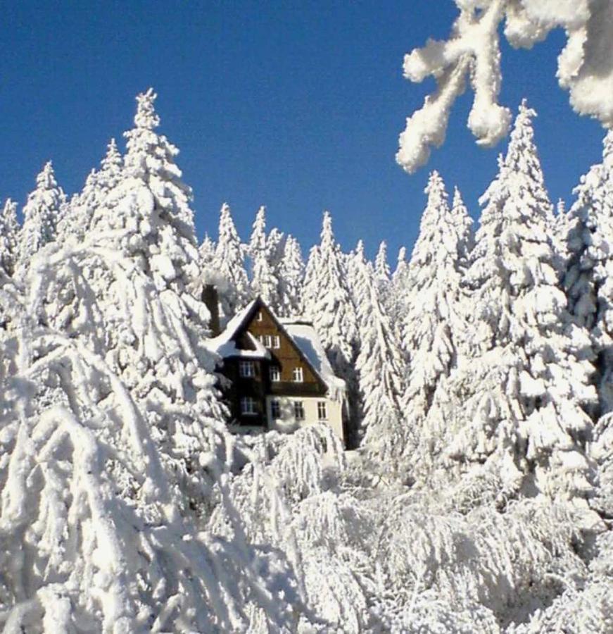 Pension und Gaststätte Naturbaude Eschenhof Oberwiesenthal Exterior foto