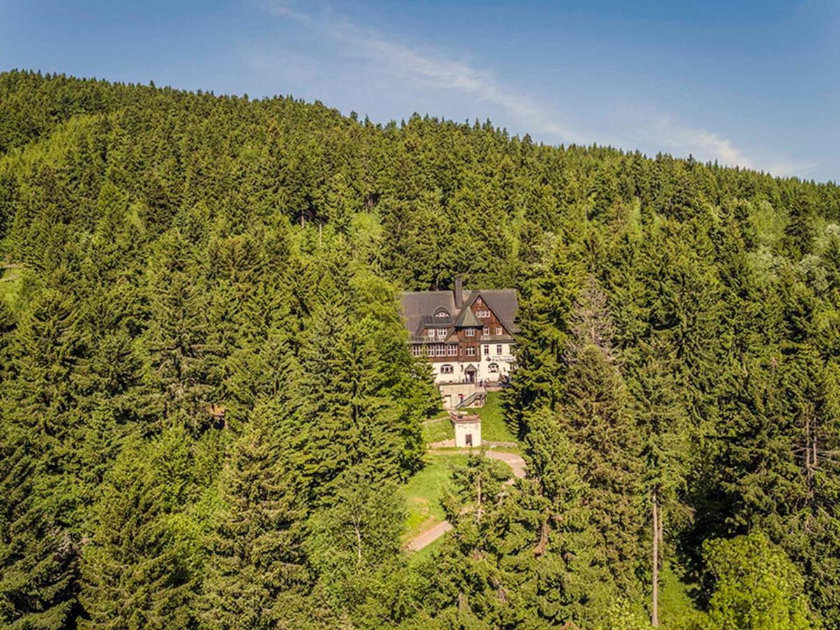 Pension und Gaststätte Naturbaude Eschenhof Oberwiesenthal Exterior foto